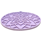 Lotus Design emat - Enrichment Lick Mat For Dogs and Cats - With Suction Cups | USA Made