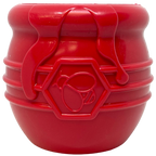 Honey Pot Dog eCup Treat Dispenser | Durable PUP-X Rubber Enrichment Toy | USA Made