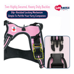 Lovtastic Creations™ No-Pull Dog Harness - with Strong & Durable Dog Leash & Free Poopbag Holder 3pcs Set | Reflective No-Choke Pet Harness