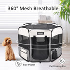 Pop Up Dog Playpen Portable Foldable Pet Exercise Pen Indoor Outdoor Puppy Travel