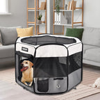 Pop Up Dog Playpen Portable Foldable Pet Exercise Pen Indoor Outdoor Puppy Travel