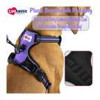 Lovtastic Creations™ No-Pull Dog Harness - with Strong & Durable Dog Leash & Free Poopbag Holder 3pcs Set | Reflective No-Choke Pet Harness