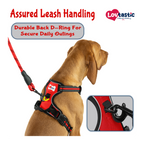 Lovtastic Creations™ No-Pull Dog Harness - with Strong & Durable Dog Leash & Free Poopbag Holder 3pcs Set | Reflective No-Choke Pet Harness