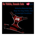 Lovtastic Creations™ No-Pull Dog Harness - with Strong & Durable Dog Leash & Free Poopbag Holder 3pcs Set | Reflective No-Choke Pet Harness