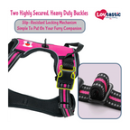 Lovtastic Creations™ No-Pull Dog Harness - with Strong & Durable Dog Leash & Free Poopbag Holder 3pcs Set | Reflective No-Choke Pet Harness