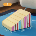 Pet Stairs Small and Medium Dogs Climb Dogs Go to Bed Steps Non-slip Removable Washable Slope Elderly Dog Ladder