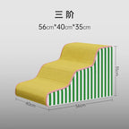 Pet Stairs For Dogs, Soft Ramp Ladder For Sofa Bed Non-slip Pet Steps To Protect Joints, Safety Dog Stairs For Dog