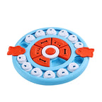 Smart Cat Puzzle Toy Slow Feeder Interactive Turntable Food Dispenser For Indoor Cats Anti-Boredom Pet Training Play Toy