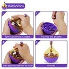 New Pet Feeding Toy Tumbler Feeder Cat Fun Bowl Shaking Leakage Food Ball for Puppy Kitten Exercise Training Pet Supplies