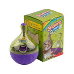 Interactive Cat Toys Treat Puzzle for Cats Wobble Tumbler Feeder Food Dispenser for Kittens Small Dogs