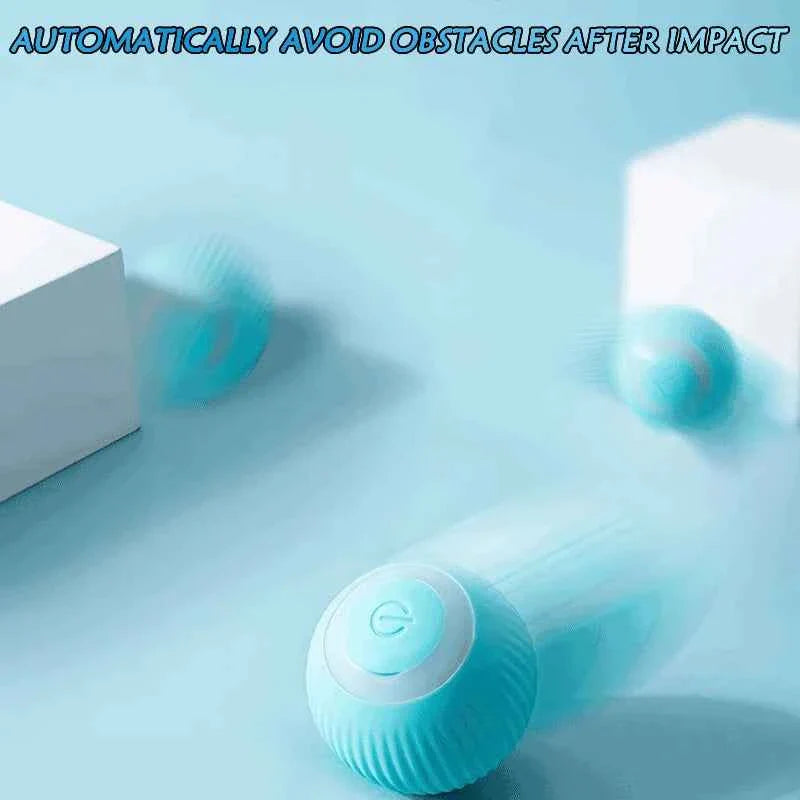 Smart Cat Toy Ball: Auto-Rolling for Active Play