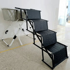 Pet Ladder Folding Dog Ladder Outdoor Car Dog Stair Bathing Rack Pet Car Pet Ladder