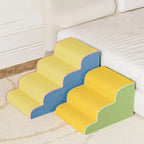 2026 Designer Pet Dog Stairs Ramp Non-Slip Pet 2/3 Steps for Small Old Dogs Sofa Bed Sofa Bed Ladder Cat House