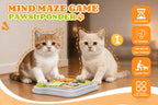 Slow Feeder Cat Toy: Interactive Treat Dispenser for Indoor Pet Training & Mental Stimulation