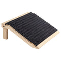 Dog Stair Ramp Compact Wooden Pet Ladder with Traction Mat Safe Climbing for Small Pets Bed Couch Car