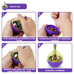 Interactive Pet Cat Dog Food Feeder Rolling Leakage Dispenser Tumbler Toy Cat Food Feeder Training Funny Toy Cat Pet Feeder