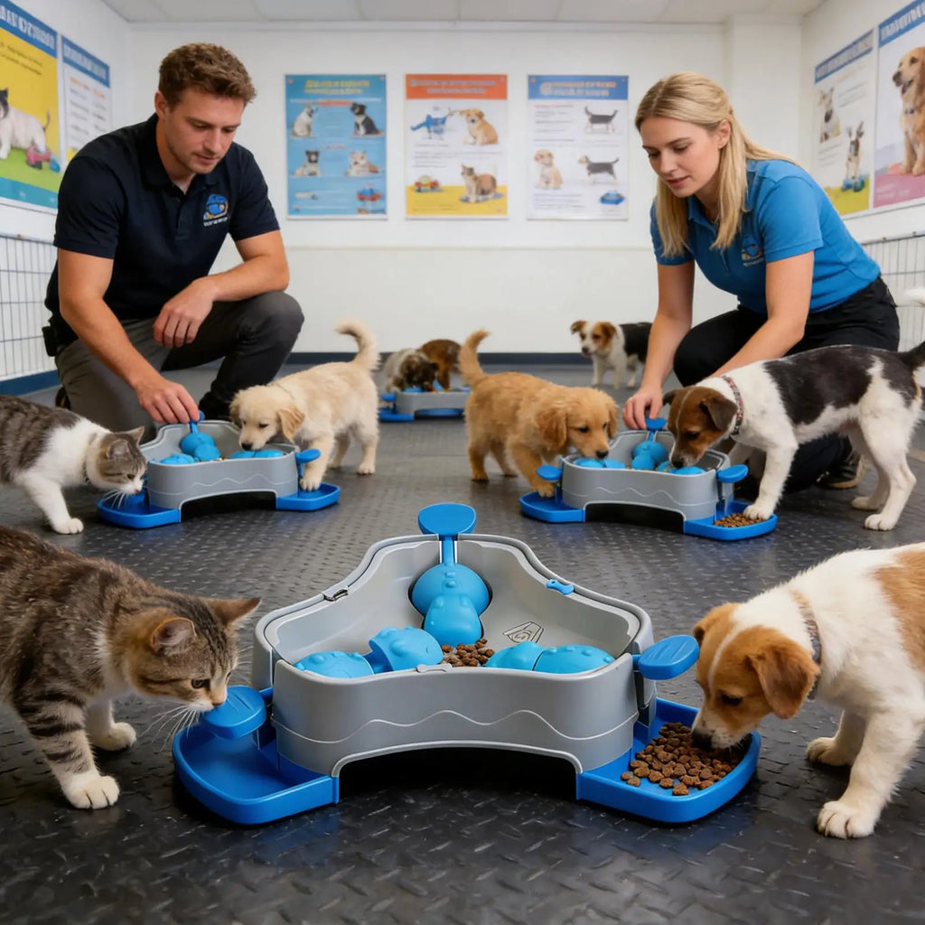 Dog Treat Dispenser Toy Puppy Training Supplies Dog Puzzle Feeder Toy for Animal Lovers Busy Professionals Trainers Apartment