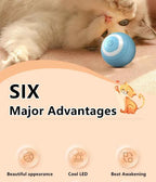 Smart Cat Toy Ball: Auto-Rolling for Active Play