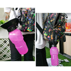500ml Outdoor Portable Pet Water Bottle – Leakproof Dog & Cat Travel Cup with Drinking Bowl Feeder