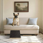Pet Ramps For Stairs-Wooden Dog Ramp For Stairs-2 Pcs Portable Adjustable Angle With Anti-Slip Surface
