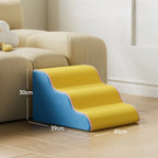 2026 Designer Pet Dog Stairs Ramp Non-Slip Pet 2/3 Steps for Small Old Dogs Sofa Bed Sofa Bed Ladder Cat House