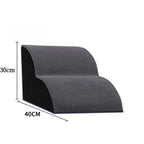 Pet Stairs Ramp Non-Slip Dog Steps for Small Dogs Cats Soft Plush Surface Removable Washable Dog Beds