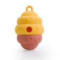1pc Elastic Slow Feeder Pet Toy, Honeycomb-Shaped Rolling Food Dispenser for Cats, Dog Toy ,Dog Accessories, Pet Products