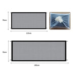 With 4Pcs Hook Pet Isolated Network Stairs Gate New Folding Breathable Mesh Playpen For Dog Safety Fence,Pet Dog Barrier Fences
