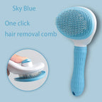 Pet Dog Hair Brush & Cat Comb | Deshedding Grooming Brush for Dogs & Cats