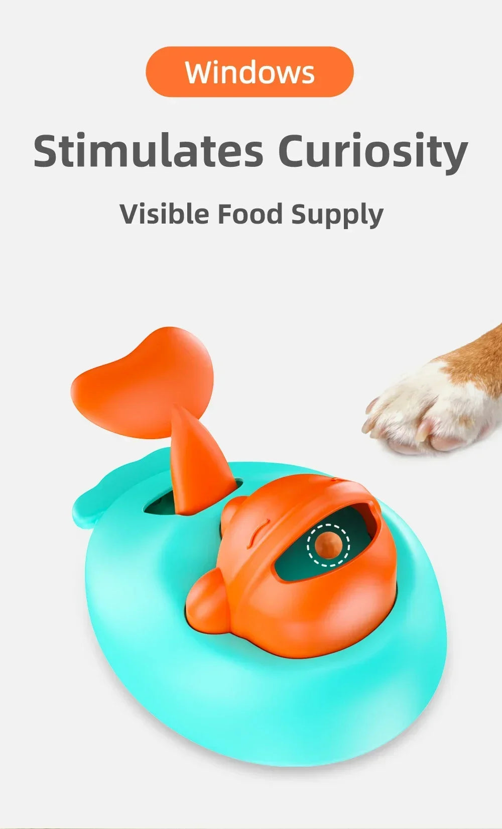 Interactive Dog Toy Snack Launcher Funny Training Feeding Tool for Small Medium Pet Puppy Slow Feeder Cat Puzzle Treat Dispenser
