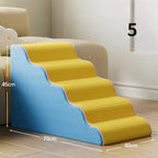 2026 Designer Pet Dog Stairs Ramp Non-Slip Pet 2/3 Steps for Small Old Dogs Sofa Bed Sofa Bed Ladder Cat House