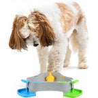Dog Treat Dispenser Toy Puppy Training Supplies Dog Puzzle Feeder Toy for Animal Lovers Busy Professionals Trainers Apartment