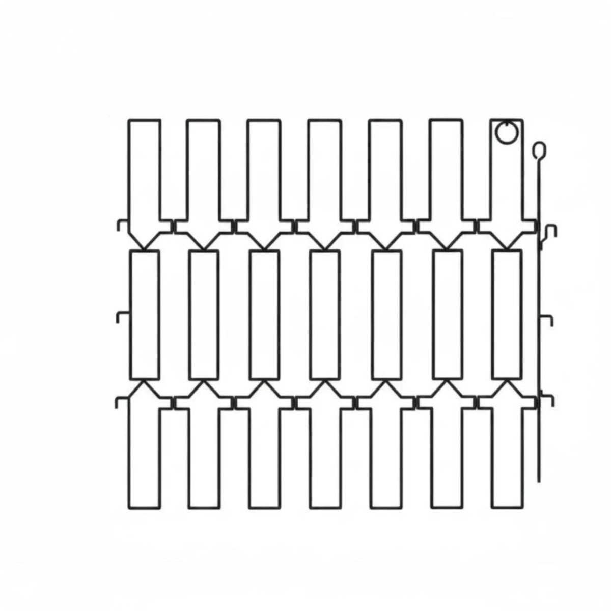 Retractable Pet Gate Adjustable Metal Pet Gate Dog Safety Fence Easy Install Home Barrier Heavy Duty for Dogs, Stairs, Doorway