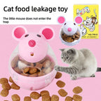 5cm Cat Slow Feeder Toy Mouse Tumbler Treat Dispenser for Cats Small Dogs Interactive Pet Puzzle Toy Pet Tumbler Leaks Food Ball