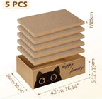 Durable Cardboard Cat Scratching Pad with Cat Bed Combo Non-Shedding All-Season Pet Bed Toy for Cats, Essential Pet Supplies
