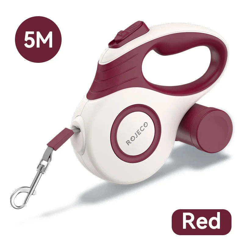 Automatic Retractable Dog Leash 3M/5M Extendable Rope For Outdoor Travel Walking Hiking Small Dogs Traction Rope Cat Lead