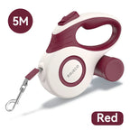 Automatic Retractable Dog Leash 3M/5M Extendable Rope For Outdoor Travel Walking Hiking Small Dogs Traction Rope Cat Lead