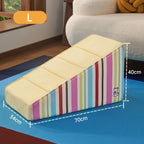 Pet Stairs Small and Medium Dogs Climb Dogs Go to Bed Steps Non-slip Removable Washable Slope Elderly Dog Ladder