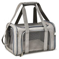 1PC Cat, Dog Carrier for Small Medium Cats Puppies up to 15 Lbs, Collapsible Travel Puppy Carrier