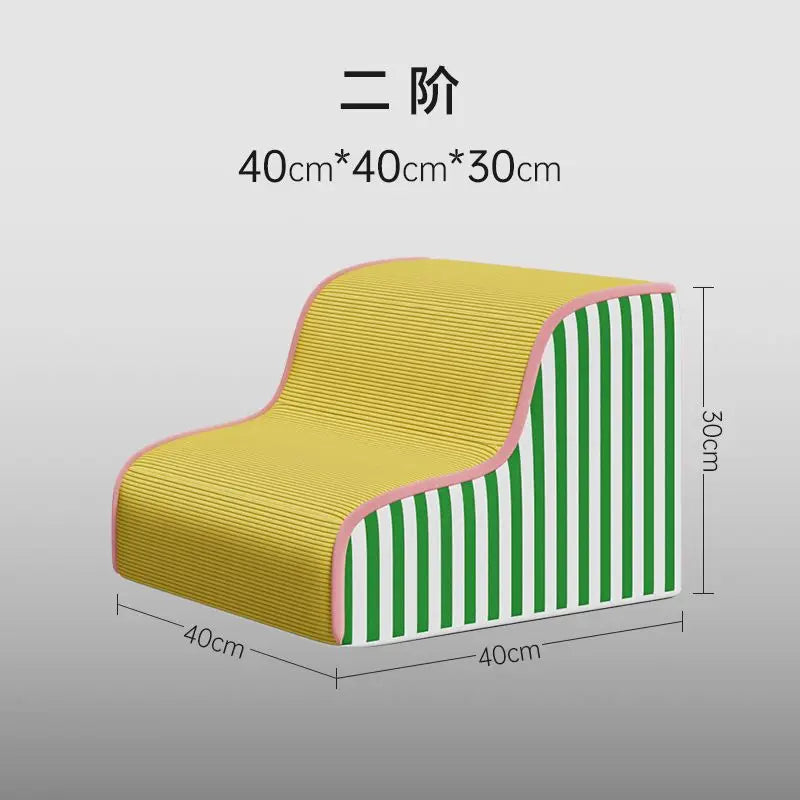 Pet Stairs For Dogs, Soft Ramp Ladder For Sofa Bed Non-slip Pet Steps To Protect Joints, Safety Dog Stairs For Dog