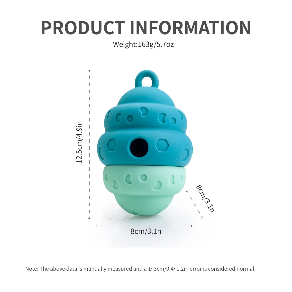 1pc Elastic Slow Feeder Pet Toy, Honeycomb-Shaped Rolling Food Dispenser for Cats, Dog Toy ,Dog Accessories, Pet Products