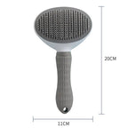 Pet Dog Hair Brush & Cat Comb | Deshedding Grooming Brush for Dogs & Cats
