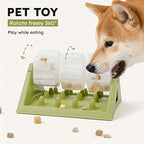 Interactive Dog Food Dispenser Toy - Puzzle Feeder with Leak-Proof Design Slow-Feeding Design & Durable PP Material for Dogs