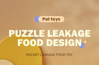 Cat interactive Toys Rotatable Cat Dog Leak Food Toy Pet Puzzle Relief Boredom Toys Food Feeder Dispenser for Kitten Puppy Toys