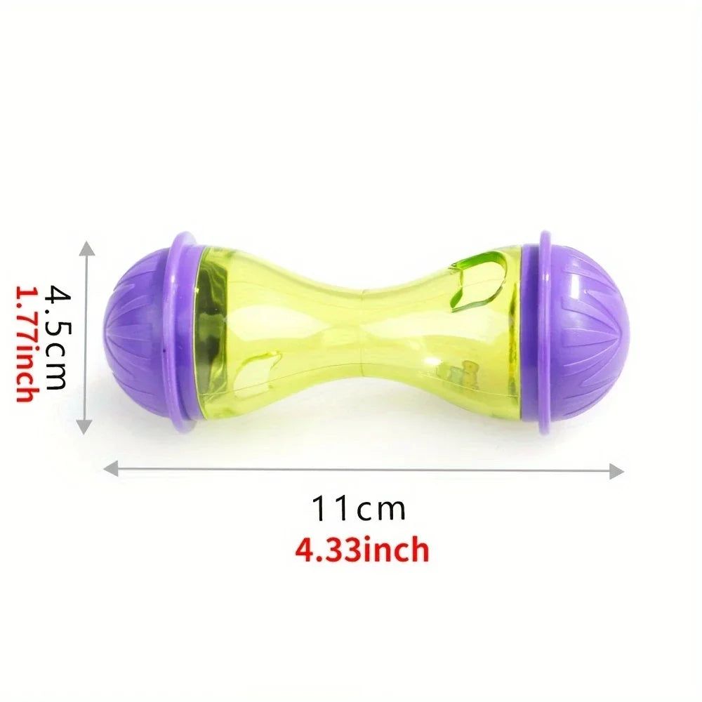 Interactive Pet Feeder Cat Toy Ball Food Rolling Leakage Dispenser Cat Food Feeder Playing Training Funny Toys Cat Pet Supplies
