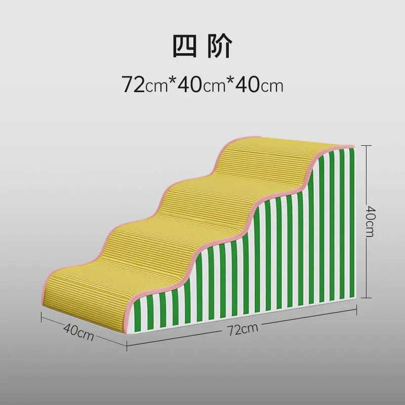 Pet Stairs For Dogs, Soft Ramp Ladder For Sofa Bed Non-slip Pet Steps To Protect Joints, Safety Dog Stairs For Dog