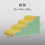 Pet Stairs For Dogs, Soft Ramp Ladder For Sofa Bed Non-slip Pet Steps To Protect Joints, Safety Dog Stairs For Dog