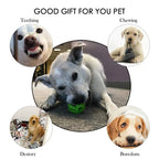 Dog Toy Ball Interactive Rubber Balls Puppy Chewing Toys Pet Tooth Cleaning Ball Cats Pets Food Treat Feeder Silicone Balls Toy