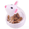 Pet Feeder Cat Toy Mouse Rolling Food Dispenser Bowl with Leakage Feature Funny Training Play Tool for Kittens And Cats Pet Supp