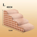 Pet Stairs Ramp Non-Slip Dog Steps for Small Dogs Cats Soft Plush Surface Removable Washable Dog Beds